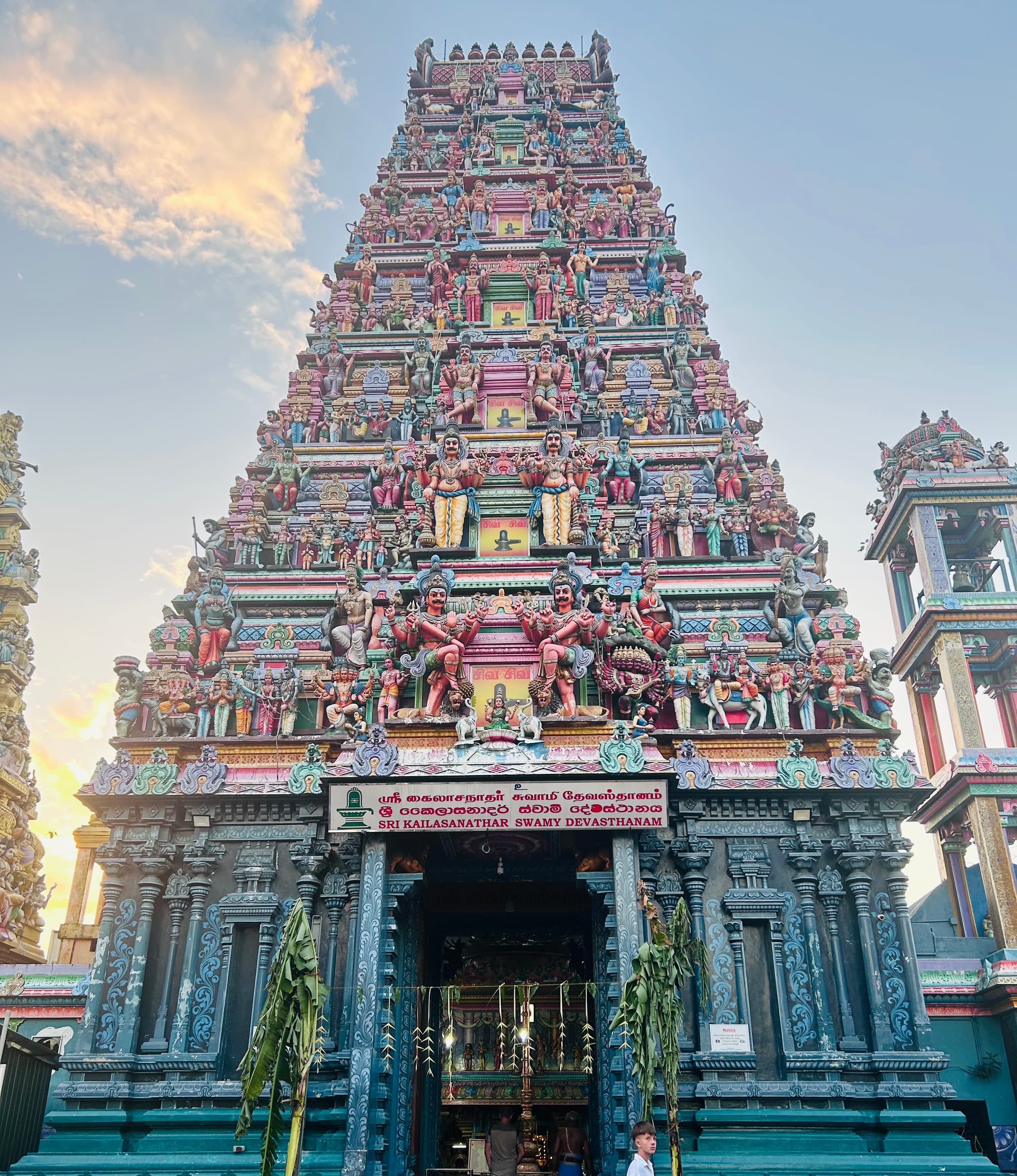 Where gods wear colour